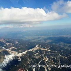 Flugwegposition um 16:03:55: Aufgenommen in der Nähe von Gemeinde Neuberg an der Mürz, 8692, Österreich in 2259 Meter